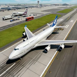 Icône de City Airplane Flight Sim Games
